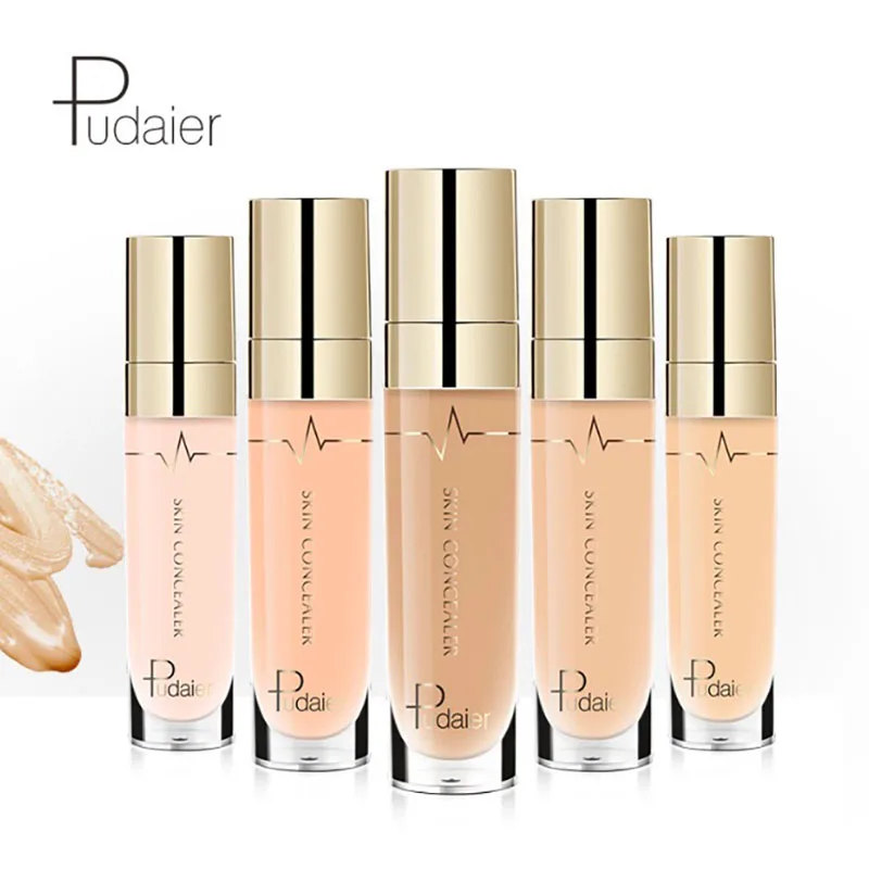 

Liquid Foundation Makeup Full Cover Contour Face Concealer Base Primer Moisturizer Hide Blemish Brand Bronzer Concealer Stick