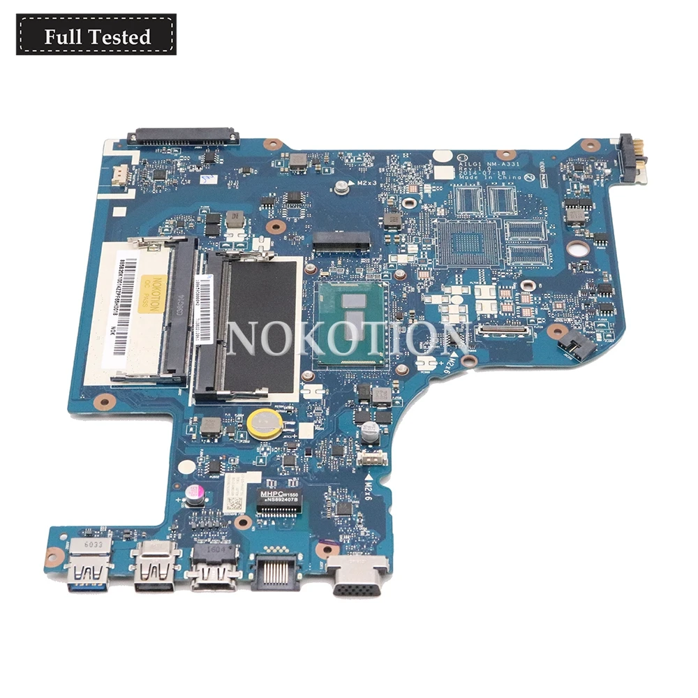 NOKOTION 5B20K10014 Main board For Lenovo Ideapad G70 80 laptop motherboard AILG1 NM A331 DDR3L SR24B
