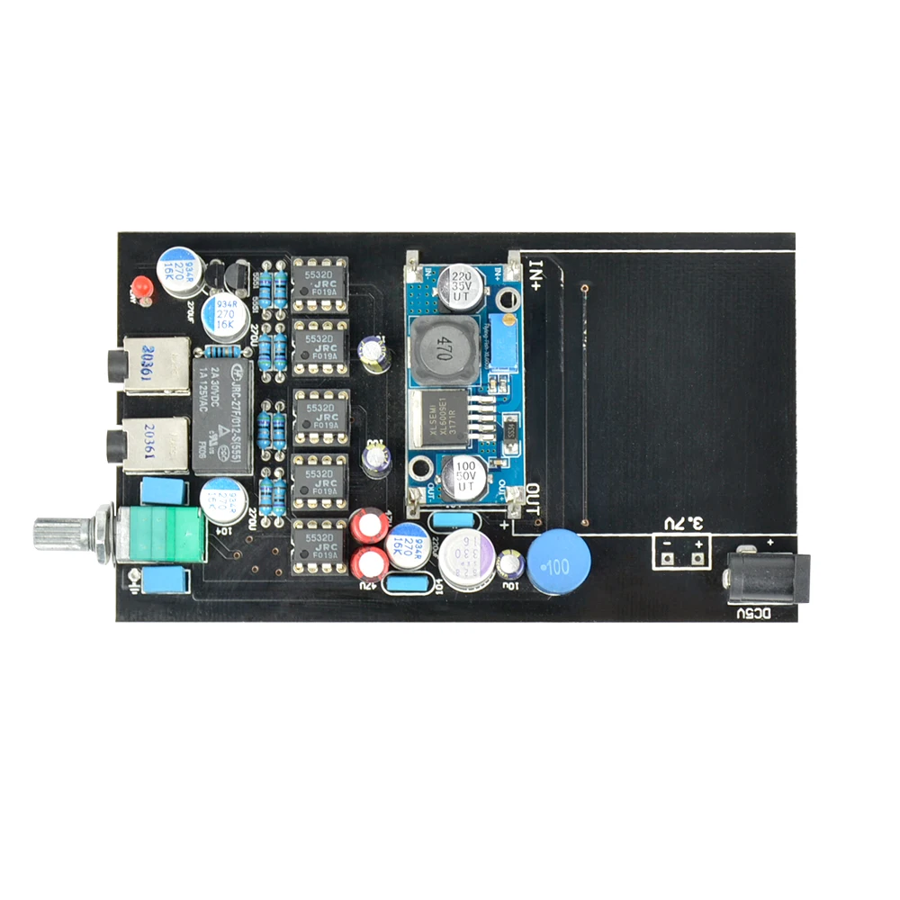 AIYIMA E11 Portable headphone amplifier board Class A Using original JRC5532. amplifier Headphone Amplifier with Potentiometer AIYIMA E11 Portable headphone amplifier board Class A Using original JRC5532. amplifier Headphone Amplifier with Potentiometer