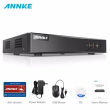 ANNKE 16CH 1080P 5в1 AHD DVR Поддержка CVBS TVI AHD аналоговые ip-камеры HD P2P Облако H.264 VGA HDMI видео рекордер RS485 аудио