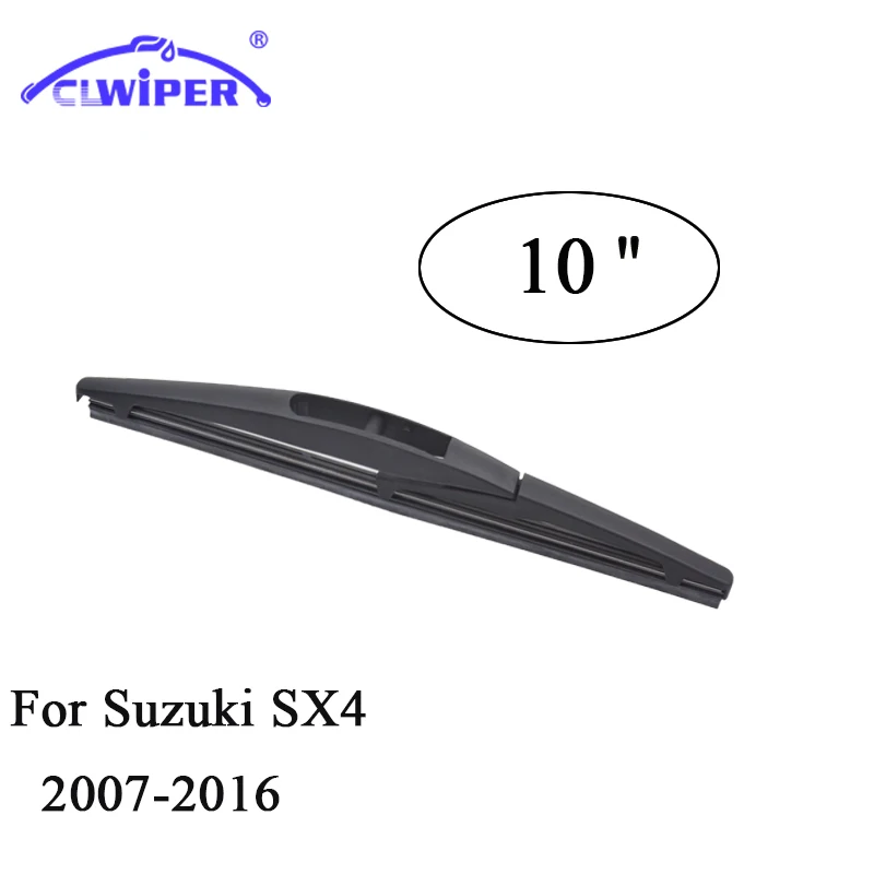 CLWIPER 10"/250mm Rear Wiper Blades For SUZUKI SX4 (2007 2016) Rear Car
