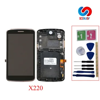 

5.0'' LCD Display For LG K Series K5 X220 X220MB X220DS Touch Screen with Digitizer Full Assembly Replacement Parts+tool+3M Glue