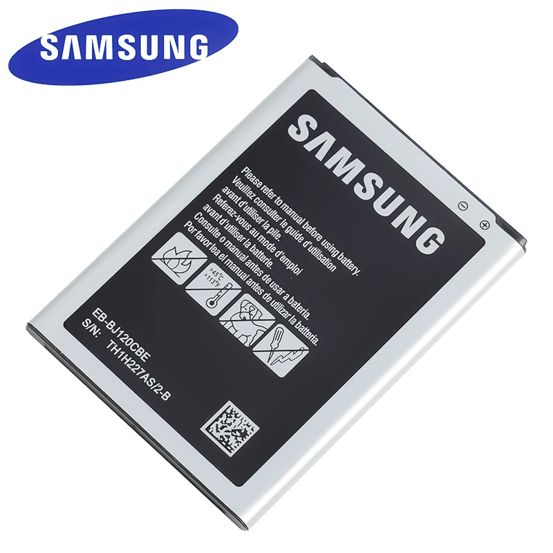 Оригинальная Аккумуляторная батарея для SAMSUNG Galaxy 2016 Edition J1 Express 3 J120 EB-BJ120CBE J120A J120h