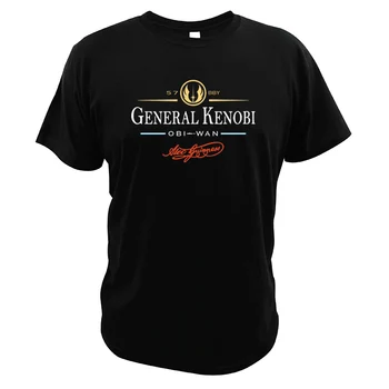

Obi Wan Kenobi T shirt General Jedi Knight Interstellar Cool Character American Movie T-shirt Digital Print Tops Tee