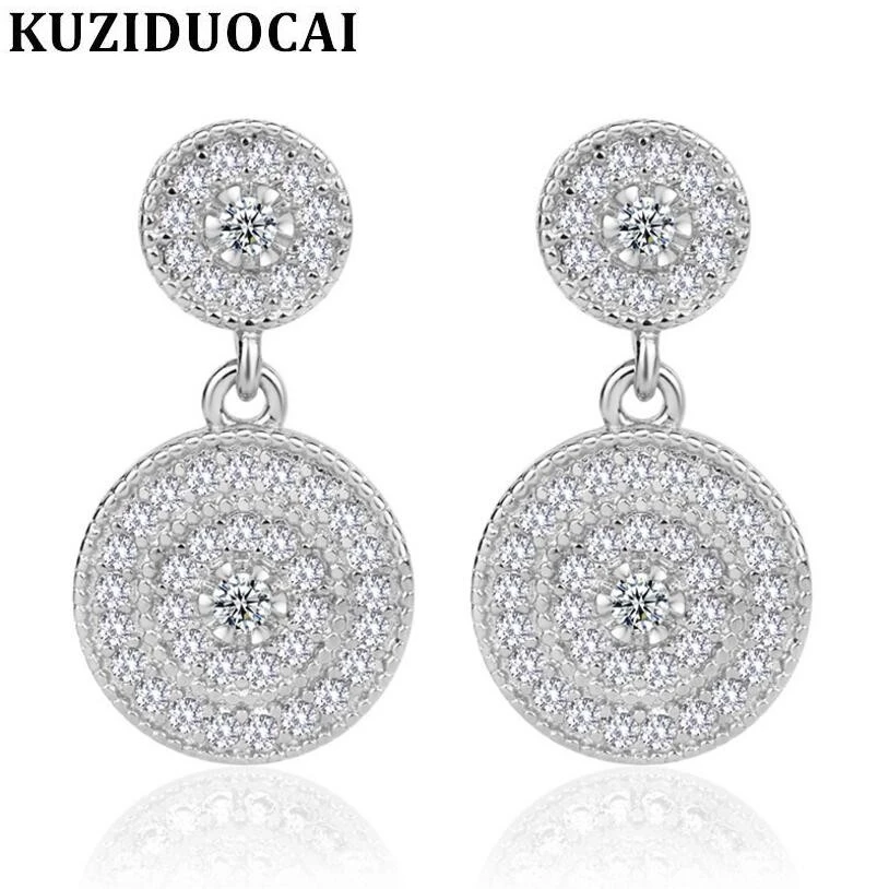 Kuziduocai новые модные изысканные ювелирные изделия 1*1 9 см из нержавеющей стали