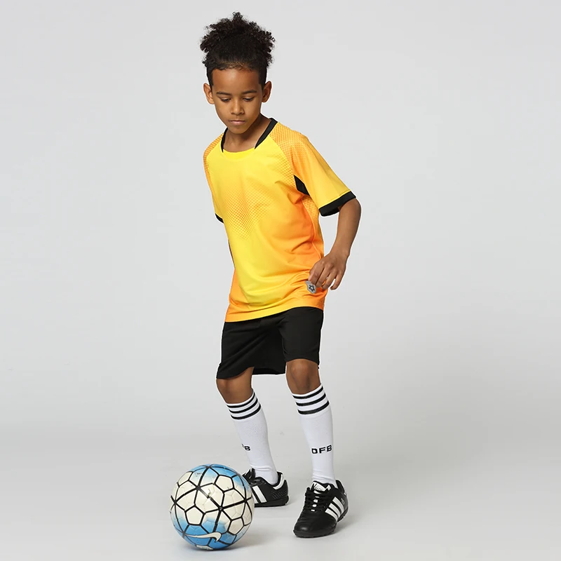 

High Quality soccer jerseys 2018 2019 kids football jersey training dress blank men soccer jerseys set kids soccer sets uniforms