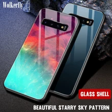 Пространства Стекло чехол для samsung Galaxy A50 A70 A40 A60 A30 A20 A10 M10 M20 S8 S9 S10 J4 J6 плюс J8 A9 A8 A6 A7 примечание 9 8