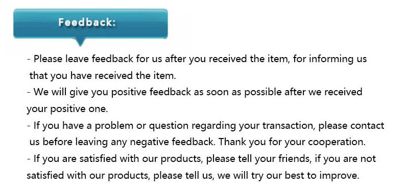 feedback