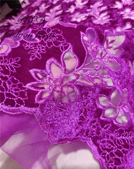 

tisu africain velour African Sequin Lace Fabric Velvet Lace Fabric With Sequins French Lace Fabric For Wedding Party