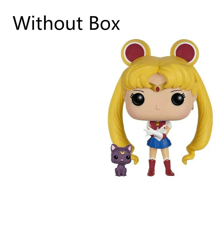 Funko POP Сейлор Мун Chibiusa Meiou Setsuna Kaiou Michiru виниловые фигурки ПВХ Модель Игрушки для мальчиков и девочек