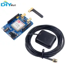 3G Module SIM5320E Development Board GSM GPRS Expansion Board Quad-band Antenna for Arduino sim800l v2 0 5v wireless gsm gprs module quad band sim board quad band with antenna cable cap for arduino
