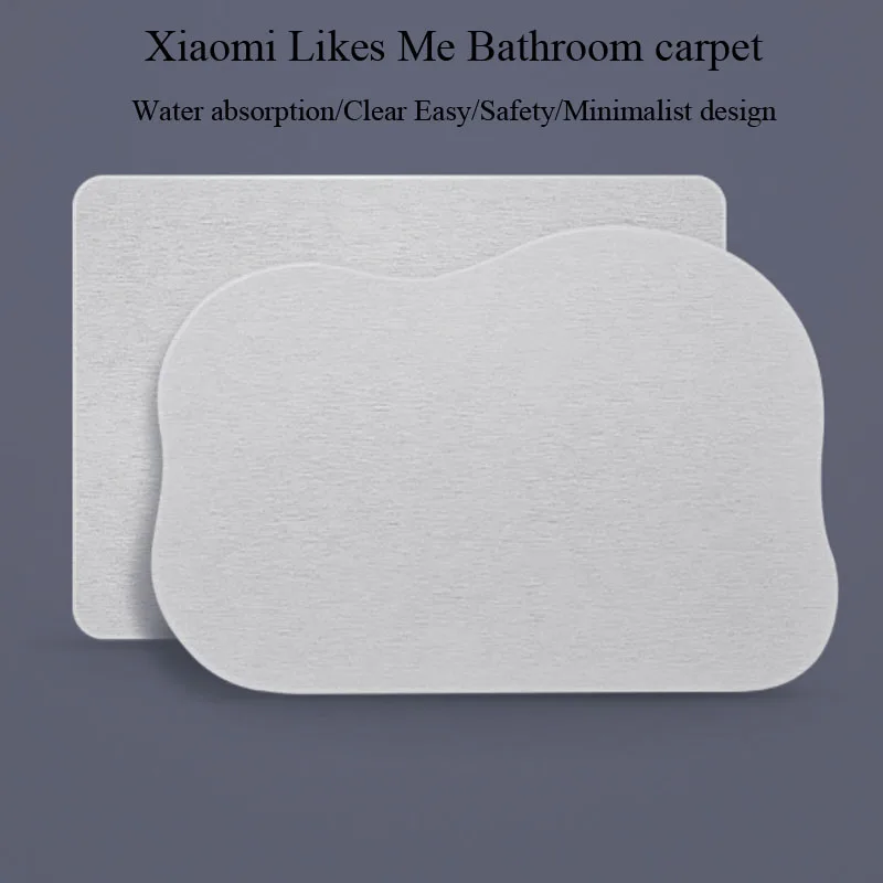 Xiaomi Like Me коврик для ванной комнаты водопоглощающий диатомит материал легкая чистка