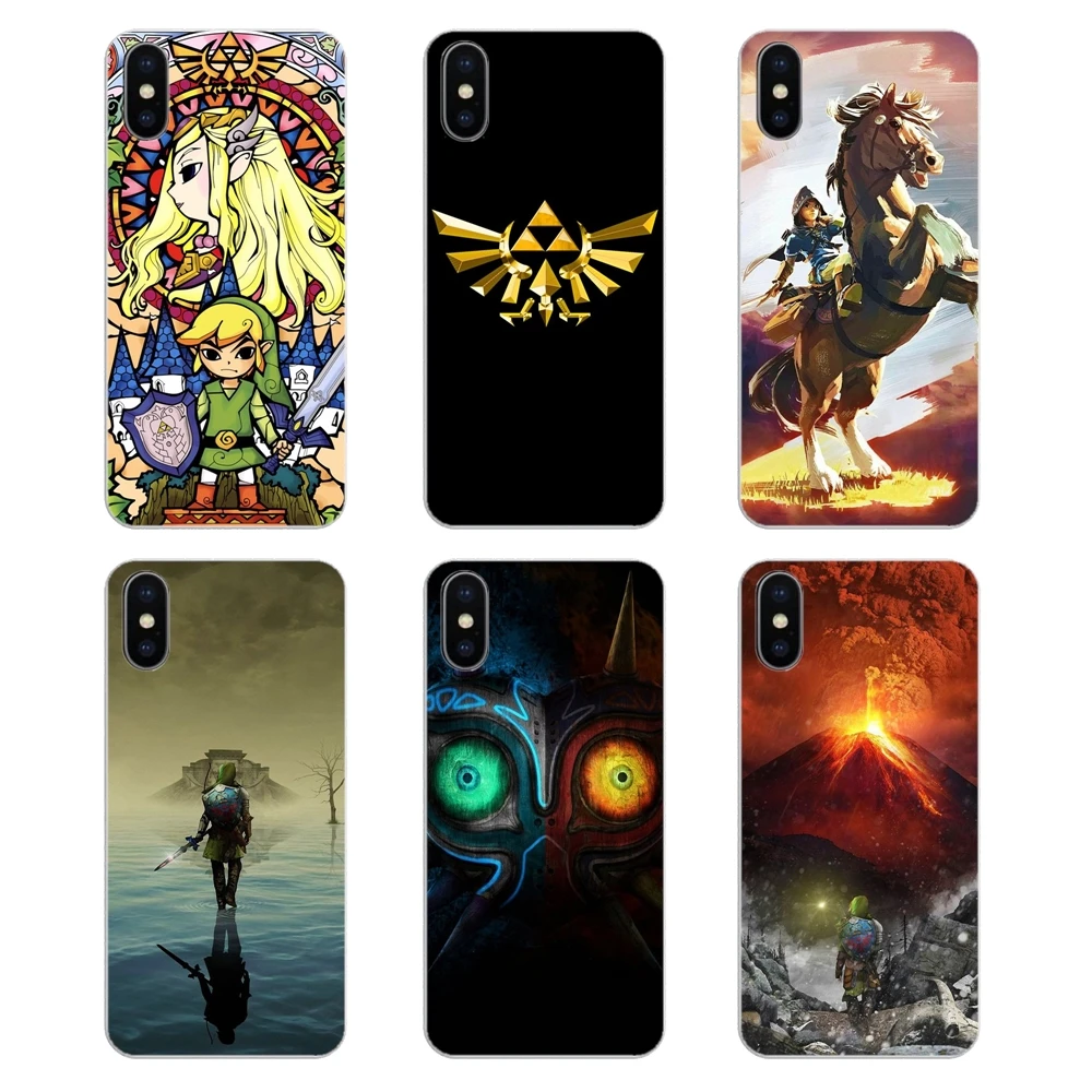 Силиконовый чехол для телефона Apple iPhone 4 4S 5 5S 5C SE 6 6S 7 8 X XR XS Plus MAX игровые предметы
