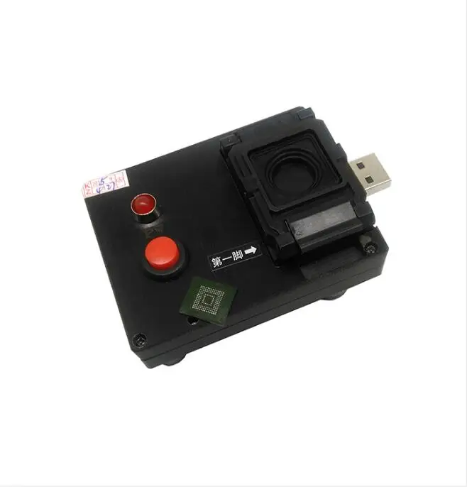 EMMC153/169 раскладушка Pogopin зонд USB диск тестовое приспособление для eMMC153/169 тестовое гнездо/адаптер/Readernand flash test ing