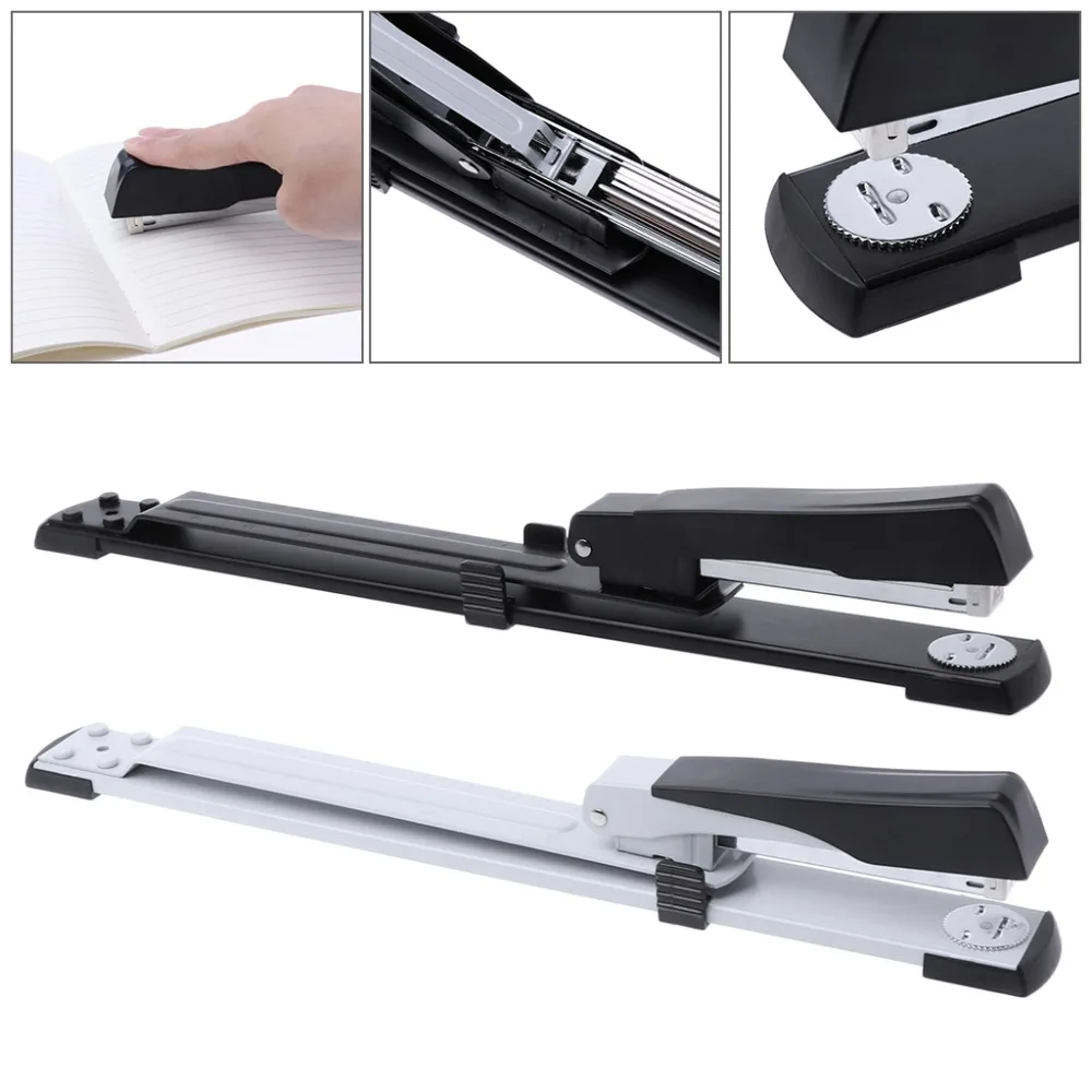 

16" Heavy Duty Long Arm Metal Home Office Stapler 20 Sheet Capacity Student Gift