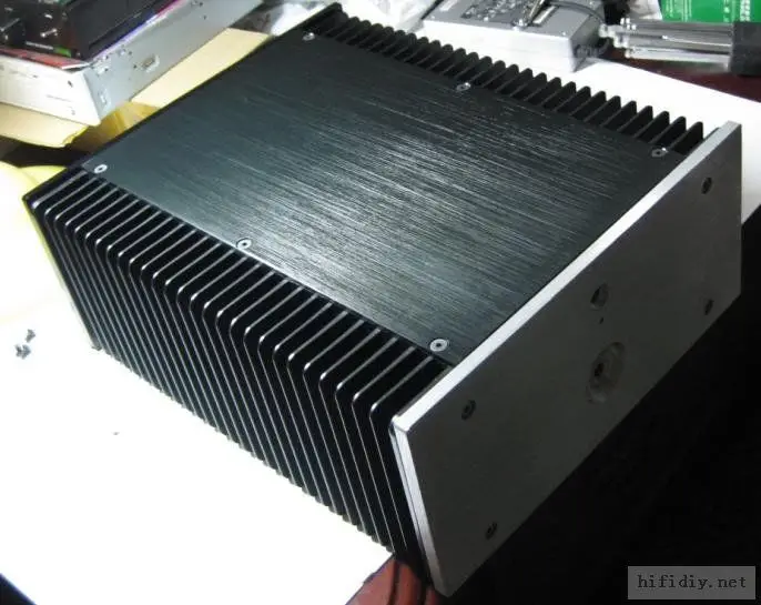Aluminum class A amplifier enclosure/amplifier chassis AMP BOX with