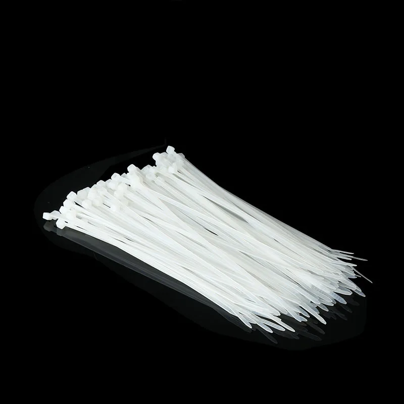 

400pcs 4*150 width:3.6mm length:150mm White Self-locking Plastic Nylon Cable Ties,Wire Zip Tie, plastic strap