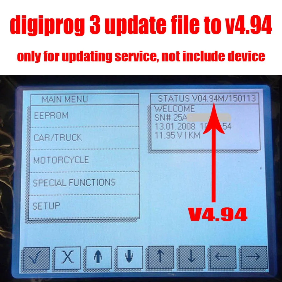 

for DIGIPROG 3 V4.94 Update Software file with update video
