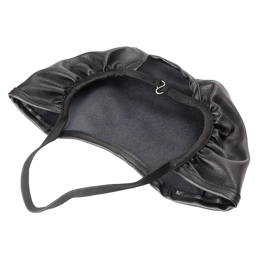 Motorcycle Fuel Tank Bra Shield for Harley Sportster XL883 XL1200 Black Leather