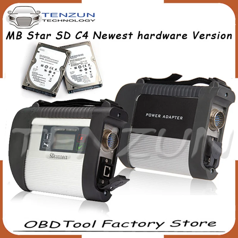 Без HDD MB sd c4 star программное обеспечение mb Подключение поддерживает автомобили