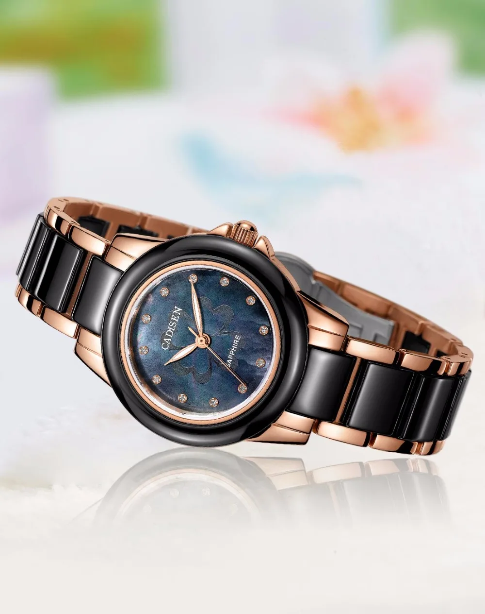 Модные женские часы Топ бренд роскошный подарок повседневные керамические наручные часы женские часы с мраморной отделкой сапфировое стекло Relogio Feminino