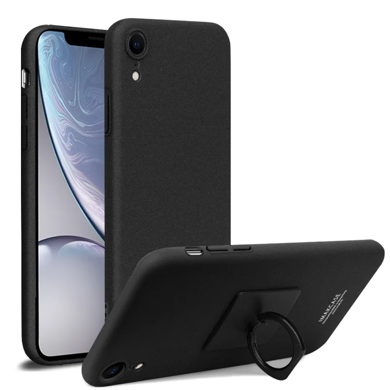 IMAK sFor Apple iphone XR Case Frosted Plastic Back Cover Case For iphone XR With Screen Protector IMAK sFor Apple iphone XR Case Frosted Plastic Back Cover Case For iphone XR With Screen Protector