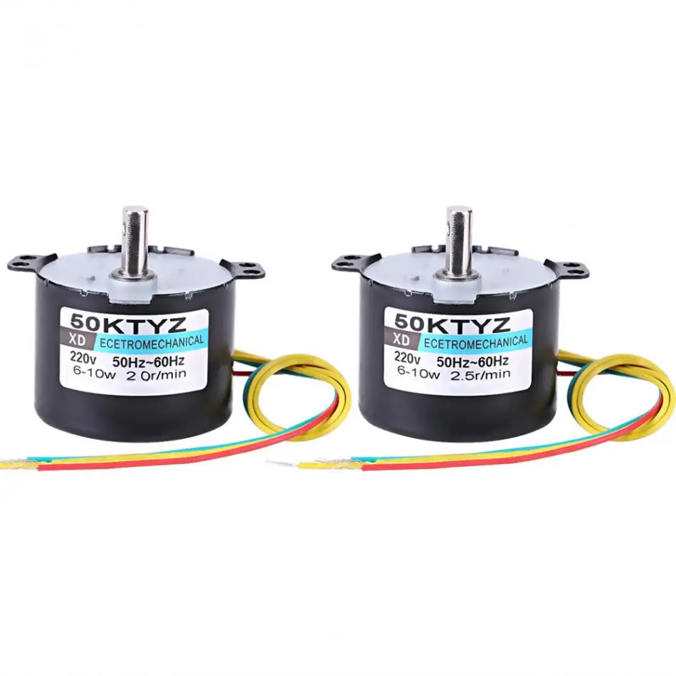 Motores de Ímã 20 para Escolher Permanente 220 v Motor Síncrono cw - Ccw 2.5 Rpm Xd-50ktyz 10 w ac 12 XD-50KTYZ 10 w Motores de Ímã Permanente