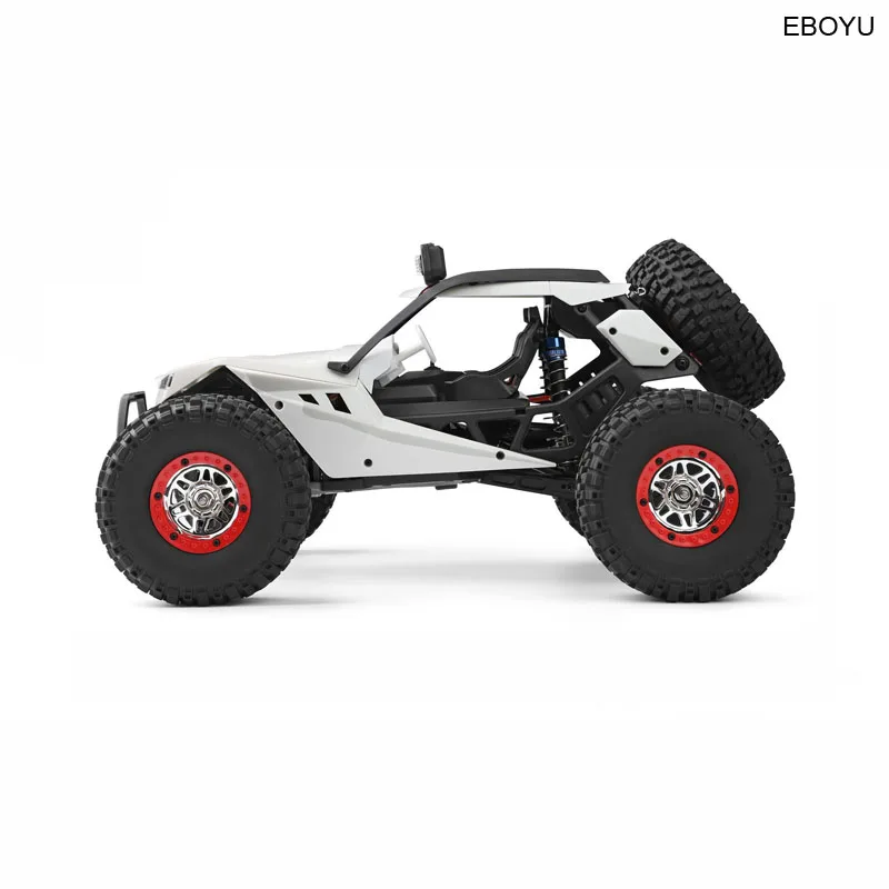 WLToys 12429 RC автомобиль рок Внедорожный гоночный автомобиль RC Гусеничный грузовик 2,4 ГГц 4WD высокая скорость 1:12 Радио пульт дистанционного управления багги подарок RTF