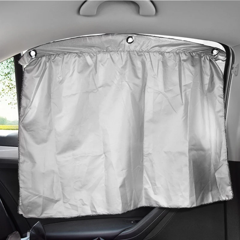 Sunscreen sunshade car-covers Simple sucker Car Curtains Double Window Sun Shade children