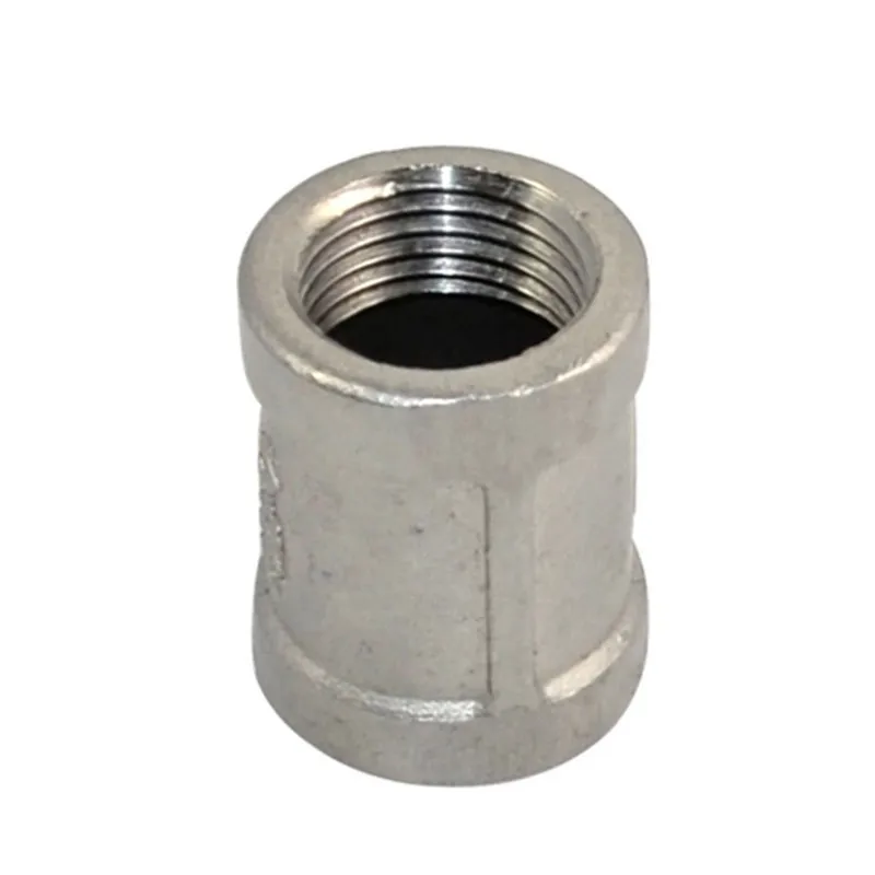 

1 pc New Nipple 1/2" female - 1/2" 304 Stainless Steel threaded coupling Pipe Fitting NPT