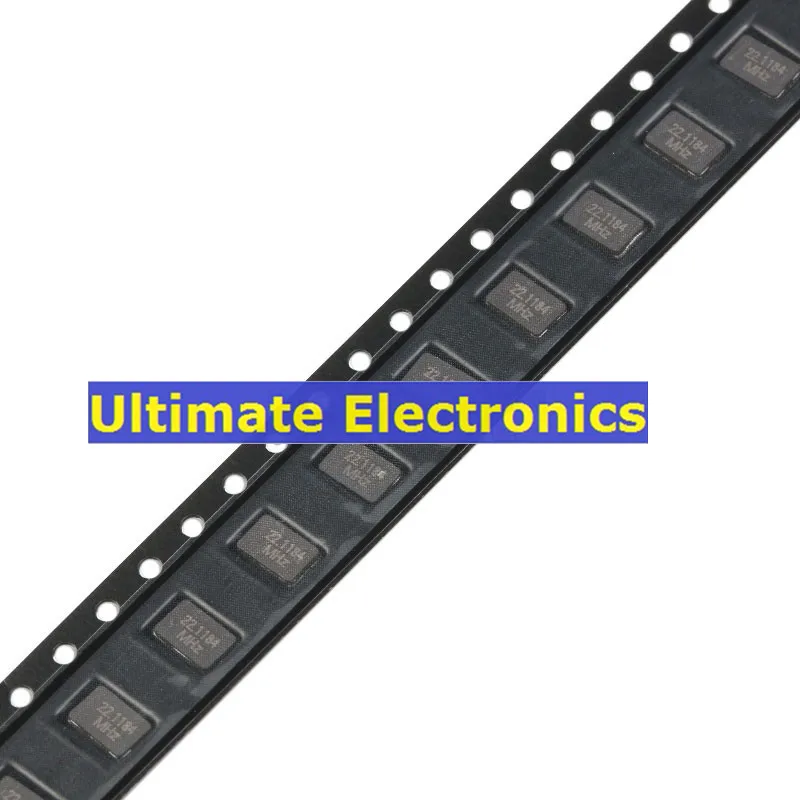 10 шт. SMD пассивный кристалл 5032 22 1184 МГц 5*3 2 мм фута | Электронные компоненты и