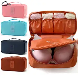 Новый дорожный бюстгальтер нижнее белье сумка для белья чемоданчик для косметики футляр для хранения сумки упаковочные Органайзеры
