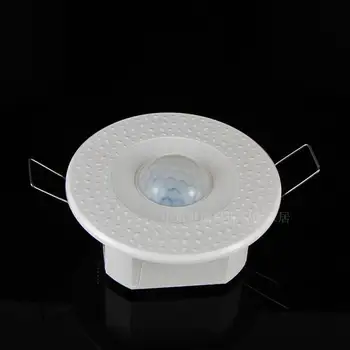 

Wholesale 2017 New Arrival 170V-250V 4line Recessed PIR Ceiling Occupancy pir motion sensor Detector Light Switch