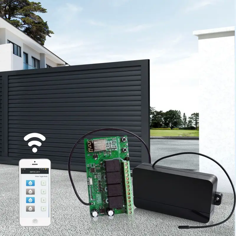 4 канальный Wi Fi пульт дистанционного управления SAFEMATE светильник для выключателей