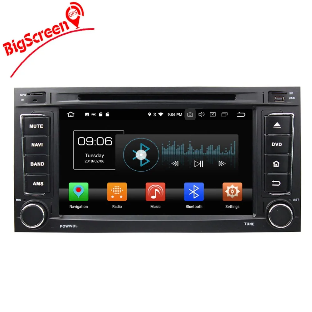 Flash Deal Octa Core Android 8.0 2 din 7 inch Car DVD For VW Touareg Multivan T5 2004-2011 GPS 4G Radio RDS Steering wheel Canbus 4