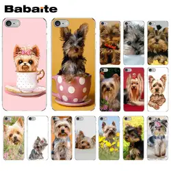 Babaite милый йоркширский терьер собака щенок на заказ фото мягкие чехол для iPhone 5 5Sx 6 7 плюс 8 X XS MAX XR