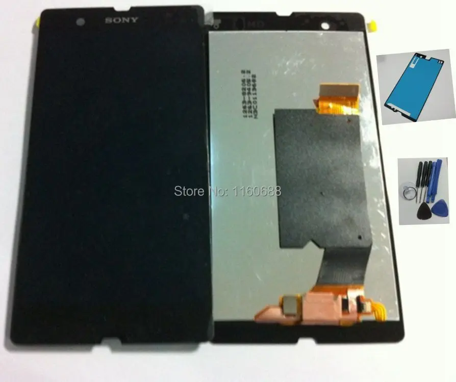 High quality For Sony Xperia Z L36h c6602 c6603 lcd display touch digitizer glass screen free