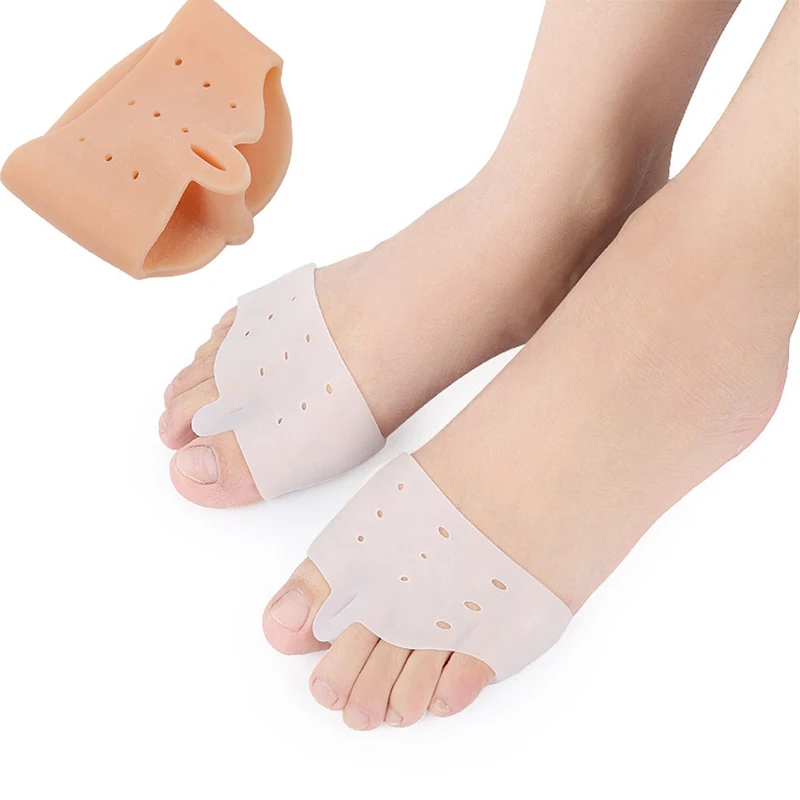 1 Pair SEBS Day And Night Toe Separator Hallux Adjuster Left Right Clip