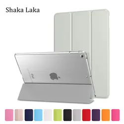 Shaka laka для Apple ipad 2 3 4 чехол Wakup Ultral Тонкий PU кожаный чехол полупрозрачный, с глазурью жесткий чехол для ipad 2 3 4 Shell