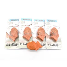 25 шт./лот Ikuurani ЯПОНИЯ Yummy Taiyaki Mochi Squeeze эластичный смешная детская игрушка