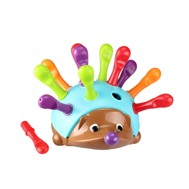 

1Set Fine Motor Game Toy Children Hedgehog Puzzle Doll Concentration Training Hand-eye Coordination Toy Early Education Toys