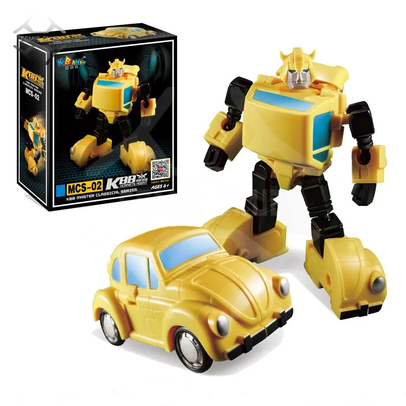 COMIC CLUB KBB G1 10cm UI daman Transformation MSC-02 MSC02 ko newage oversize Bee Pocket War Action Figure Robot Toys