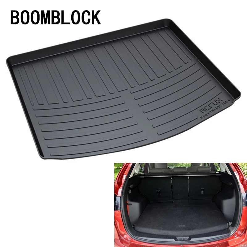 

For Mazda CX-5 CX-7 CX-9 3 6 Axela M6 Speed Atenza Waterproof Anti-slip Car Trunk Mat Tray Floor Carpet Pad Auto Accessories