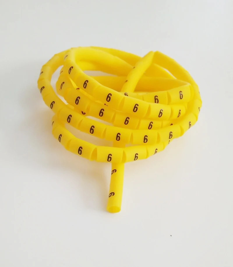 yellow number 6