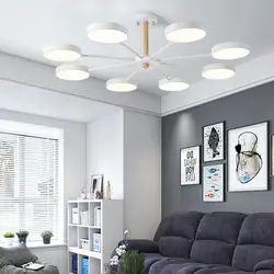 Потолочный светильник для столовой, спальни, потолочные светильники для дома, гостиной, деревянного дизайна, простые декоративные