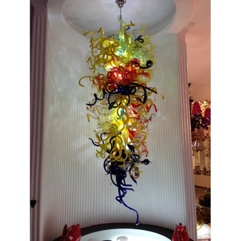 

Multicolor Hand Blown Murano Glass Ceiling Decorative LED Modern Art Chandelier