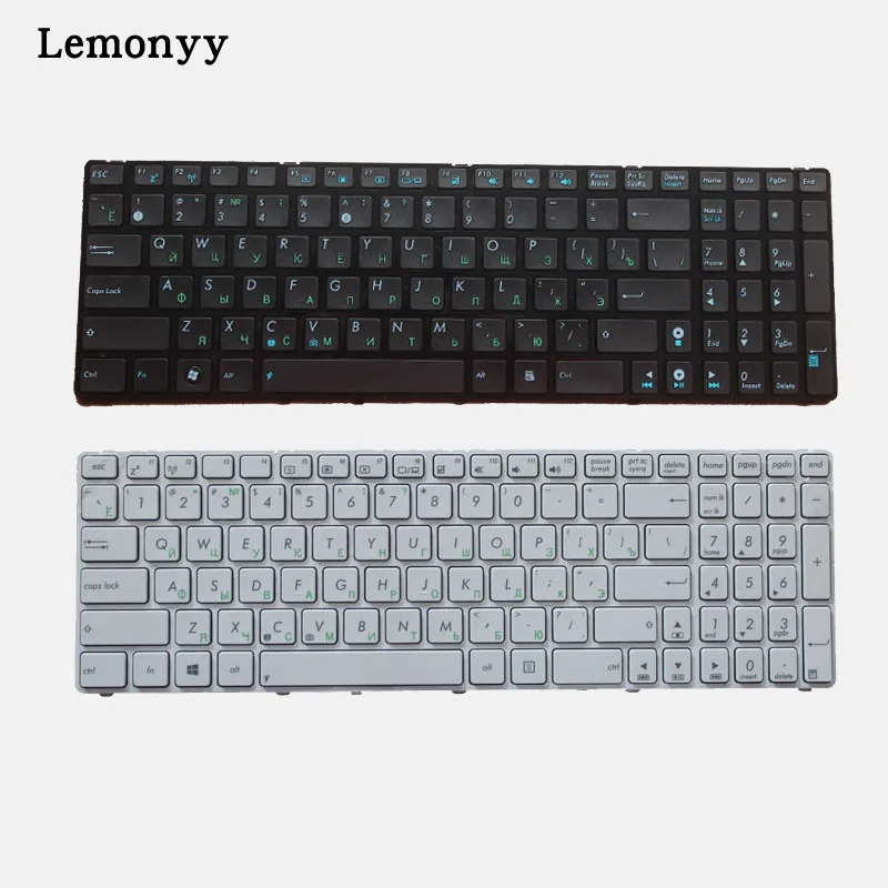  Russian keyboard for Asus K53SV G73Sw G73Jw K52D K52DR K52DY K52JK K52JR K52JT K52JU K52JV K53SC wh