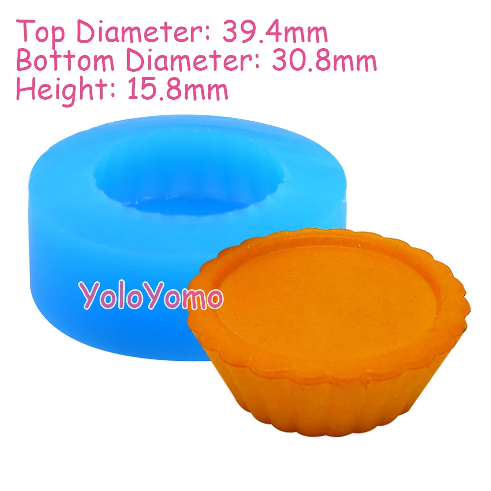 G251YL кекс торт Tart Нижняя силиконовая форма 48 мм формы для выпечки Fimo Полимерная