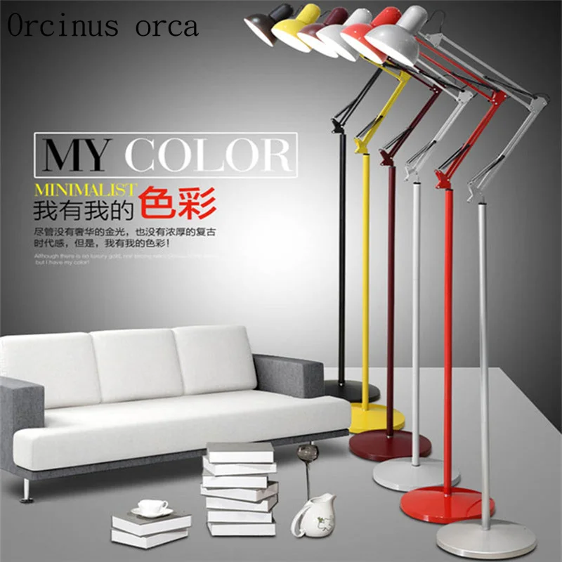 Nordic Led Floor Lamp, Living Room, Bedroom, Bedside, Eye Protection