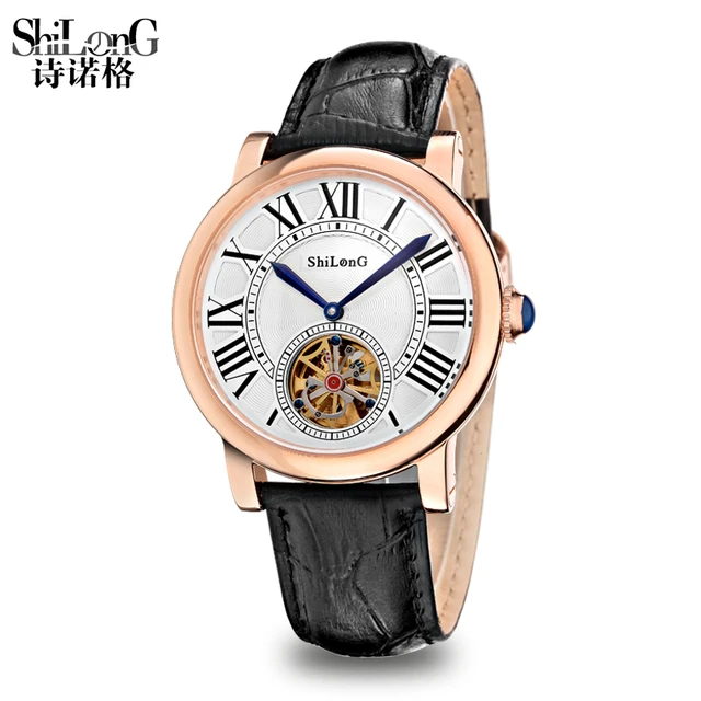 SHILONG WATCH Classic poetry Northrop Grumman steel 6-pin single calendar  automatic mechanical watches fashion leisure - AliExpress